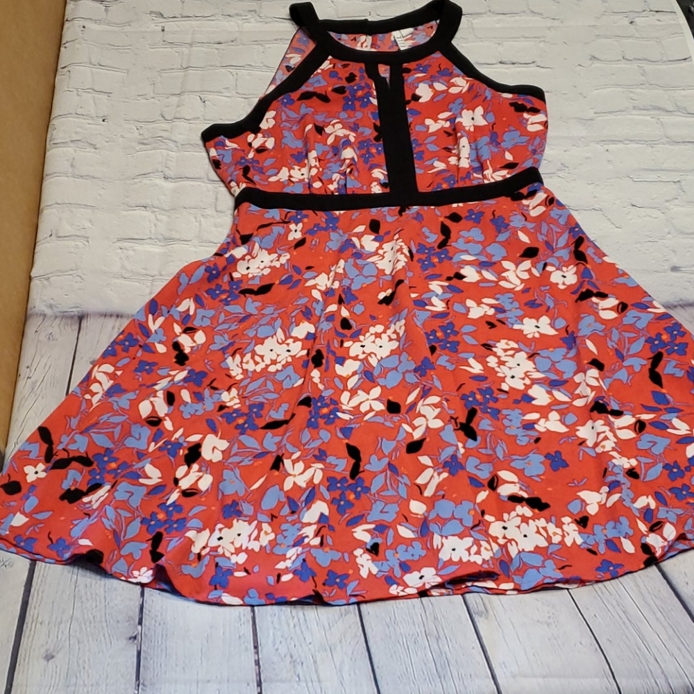 🌺2 For $20 Item🌺 Elle Sleeveless Floral Print Dress Women's Size 8